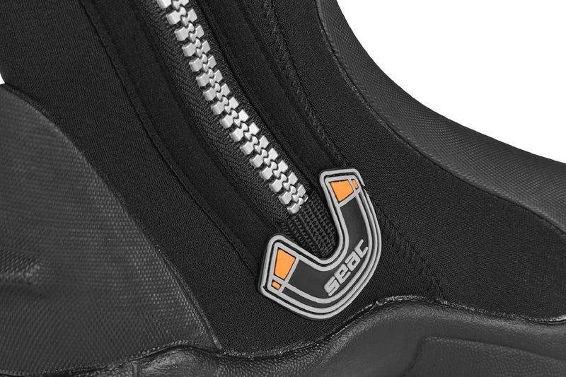 Seac Pro HD 6mm Neoprene Wetsuit Boots with Side Zipper - Image 4